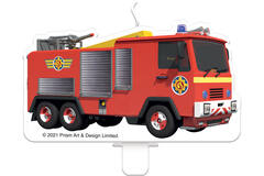 Character Candle Fireman Sam 9,1 x 4,9 cm
