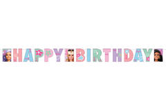 Letter Banner Barbie Sweet Life 180 x 15 cm