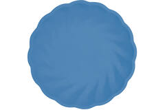6 Plates Vert Decor Round Dark Blue 22.9 cm