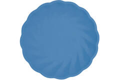 6 Plates Vert Decor Round Dark Blue 18.8 cm