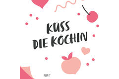 12 Flip Napkins Flirt Party GER Double-Sided Print 33 x 33 c