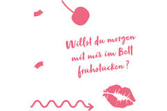12 Flip Napkins Flirt Party GER Double-Sided Print 33 x 33 c