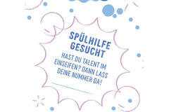 12 Flip Napkins Humorous Date Night GER Double-Sided Print 33 x 33 cm