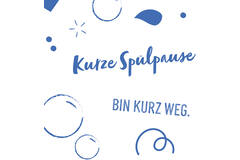 12 Flip Napkins Humorous Date Night GER Double-Sided Print 33 x 33 cm