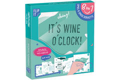 12 Flip Napkins Wine Evening GER Double-Sided Print 33 x 33 cm