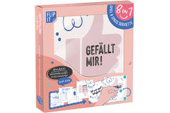 12 Flip Napkins Chit-Chat GER Double-Sided Print 33 x 33 cm