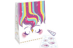 8 Party Bags Unicorn Dreams Paper