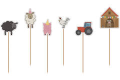 Cake Decoration Farm Party