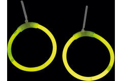 Glow Stick Earrings, hooped