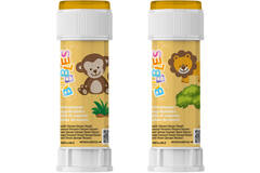 2 Soap Bubble Tubes assorted, 50ml