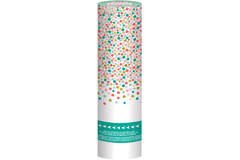 2 Confetti Poppers Happy Cake Day Plastic 20 cm