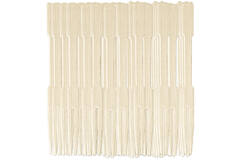 70 Picks Forks Wood 8.8 cm