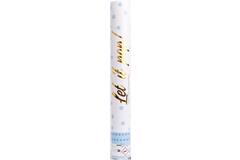 Confetti Cannon Blue Round Paper 40 cm