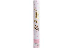 Confetti Cannon Pink Round Paper 40 cm