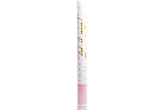 Confetti Cannon Pink Round Paper 60 cm