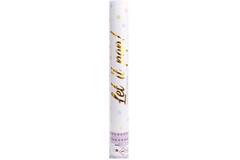 Confetti Cannon Multicolor Round Pastel Paper 40 cm
