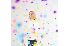 Confetti Cannon Multicolor Round Paper 28 cm