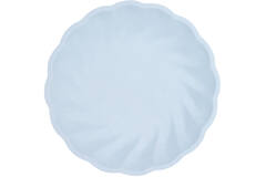 6 Plates Vert Decor Round Blue 18.8 cm