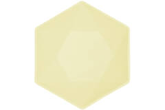 6 Bowls Vert Decor Hexagonal Yellow 15.8 x 13.7 cm