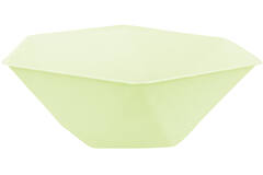 6 Bowls Vert Decor Hexagonal Green 15.8 x 13.7 cm