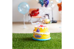 Soap Bubble Machine Cake