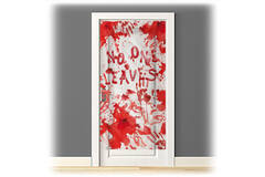 Door Decoration No One Leaves Plastic 165.1 x 85 cm