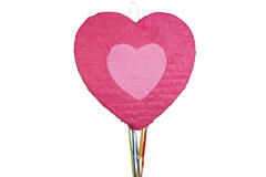 Pull Pinata Heart Paper 49.4 x 47.9 x 9.3 cm
