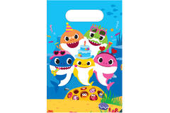 8 Lootbags Baby Shark Paper 23,4 x 16,2 cm