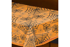 Tablecover Clear Spider Web   Plastic 274 x 139 cm