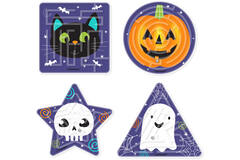 4 Maze Puzzles Assorted Plastic