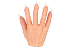 Candle Hand-Shaped With Blood Effect 16 cm