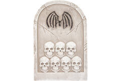1 Tombstone Assorted Designs  52 cm