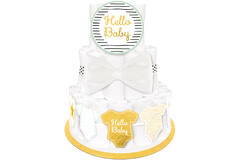 Diaper Cake Decoration Kit Hello Baby 5 Parts