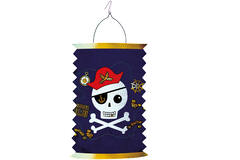 Drop Lantern Pirates Map Paper 28 cm