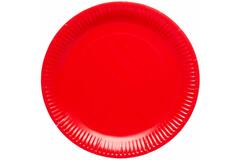 8 Plates Fiesta Round Paper 23cm