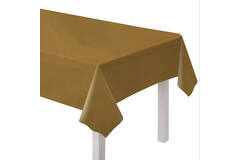 Tablecover Creme Brulee Plastic 137 x 274cm