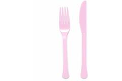 Cutlery Plastic Marshmallow 24 Pieces