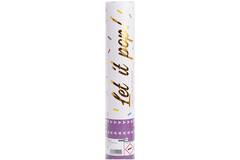 Confetti Cannon Multicolor Rectangular Foil 28 cm
