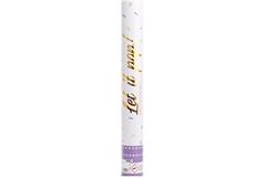 Confetti Cannon Multicolor Rectangular Foil 40 cm