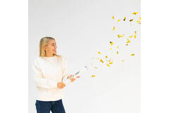 Confetti Cannon Gold Rectangular Foil 40 cm
