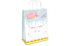 4 Loot Bags Crazy Cake Paper