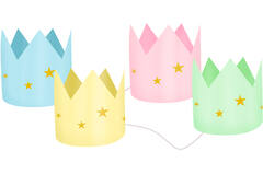 8 Crowns Crazy Cake paper