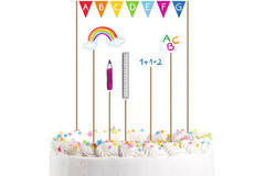 Cake Decoration School Start Paper 15 x 20 cm