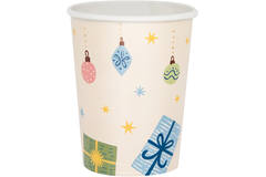 8 Cups Winter Woodland Paper 250 ml