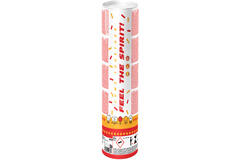 Confetti Cannon paper rectangular red/yellow