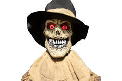 Animatronic Hanging Reaper 1 mx 18 cm x 153 cm