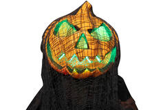 Animatronic Hanging Pumpkin Man 1.1 m cm x 23 cm x 1.53 m