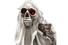 Animatronic Hanging Evil Angel Skeleton with Wings 54 cm x 50 cm x 1.8 m
