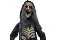 Animatronic Standing Witch with Magic Ball 62 cm x 30 cm x 1.76 m