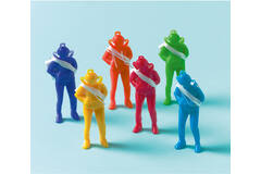 12 Parachute Men Plastic 5.7 c